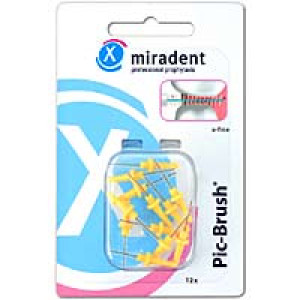 Miradent Interdentalbürste PIC-Brush x-fein gelb