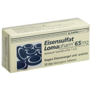 Eisensulfat Lomapharm 65mg