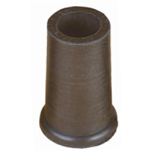 Kr&uuml;ckenkapsel f&uuml;r Krankenst&ouml;cke 20 mm schwarz