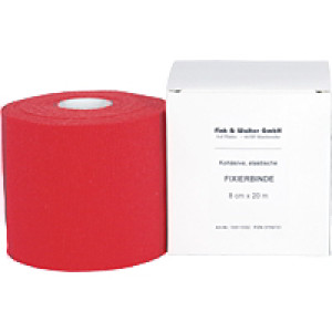 Fixierbinde kohäsiv elastisch 6 cm rot