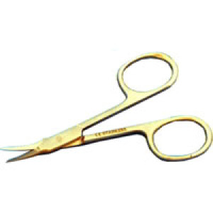 Hautschere gebogen 9 cm