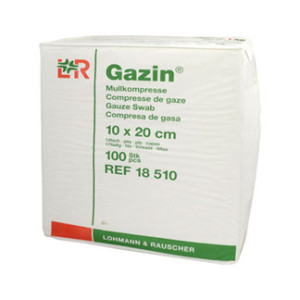 Gazin Mullkompressen 10x20 cm Unsteril 12fach Op
