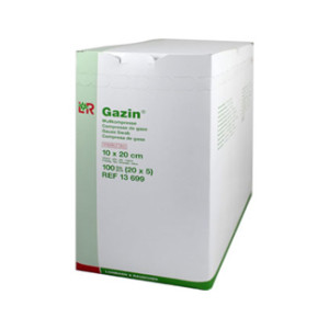 Gazin Mullkompressen 10x20 cm Steril 12fach Extra Groß