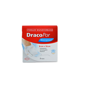 Dracopor Waterproof Wundverband 8x10 cm Steril