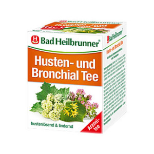 Bad Heilbrunner Husten- und Bronchial Tee N