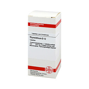 Thyreoidinum D 12 Tabletten
