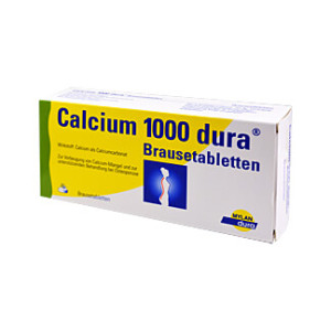 Calcium 1000 Dura Brausetabletten