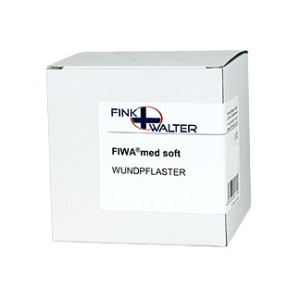 FIWA med soft Wundpflaster Vlies 8 cm x 5 m weiß