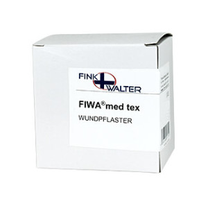 FIWA med tex Wundpflaster Textil 8 cm x 5 m hautfarbend