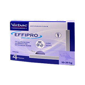 Effipro 134 Mg Pip.Lsg.Z.Auftropf.F.Mittelgr.Hund