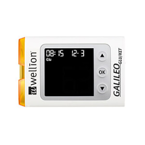 Wellion Galileo Glucose/Keton Set weiß mg/dl