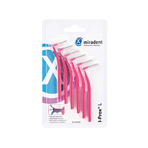 Miradent Interdentalbürste I-Prox L 0,4 mm pink