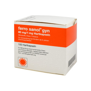 Ferro Sanol gyn Hartkapseln magensaftresistene Pellets