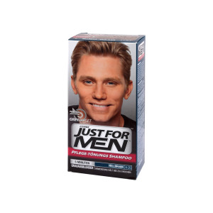 Just for men Pflege-Tönungs Shampoo hellbraun