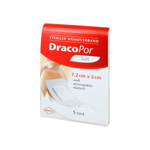 Dracopor Wundverband 5x7,2 cm Steril