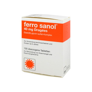 Ferro Sanol &Uuml;berzogene Tabletten