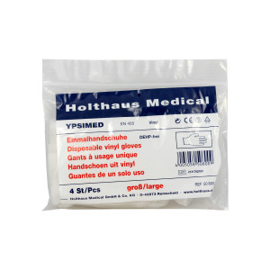Handschuhe Einmal Ypsimed Vinyl Groß