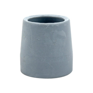 Krückenkapsel für Gehgestell 28 mm grau