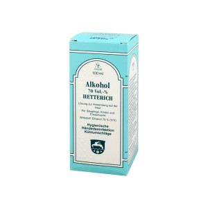 Alkohol 70% V/V Hetterich