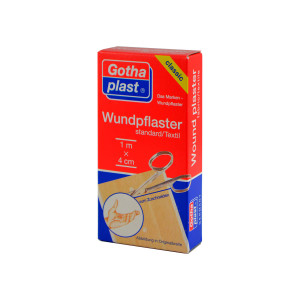 Gothaplast Wundpflaster stand. 4 cmx1 m geschnitten