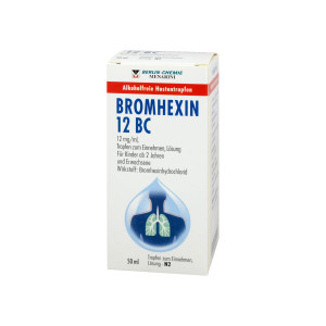 Bromhexin 12 BC Tropfen zum Einnehmen
