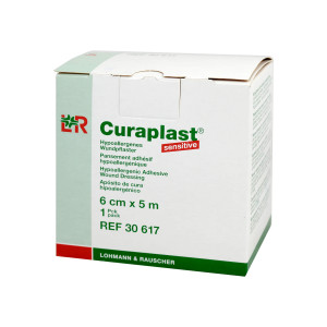 CURAPLAST Wundschnellverb.sensitiv 6 cmx5 m