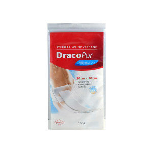 Dracopor Waterproof Wundverband 10x20 cm Steril
