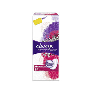 Always Discreet Inkontinenz Slipeinlagen Plus