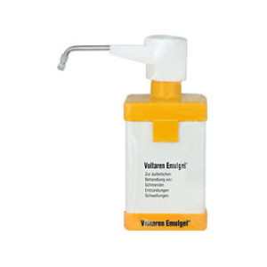 Voltaren Emulgel Spendergehäuse leer