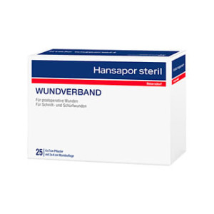 Hansapor steril Wundverband 6 x 7 cm