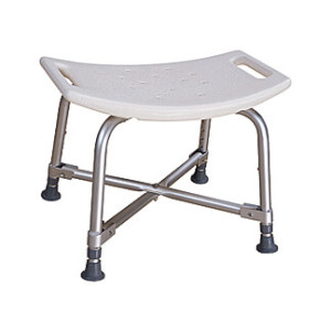 Duschhocker XXL rechteckig belastbar bis 225 kg