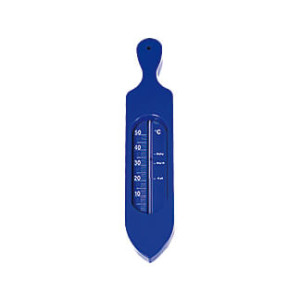 Badethermometer Kunststoff Blau
