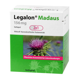 Legalon Madaus 156 mg Hartkapseln