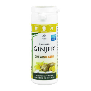 Ingwer Ginjer Kaugummi Zitrone