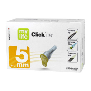 mylife Clickfine Pen-Nadeln 5 mm 31 G
