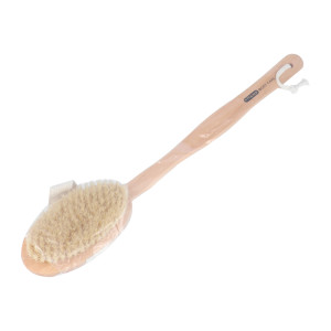 Massagebürste mit Stiel 43 cm ovaler Kopf TITANIA