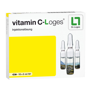 Vitamin C Loges 5 ml Injektionslösung