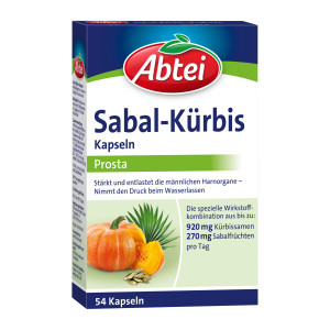 Abtei Sabal Kürbis Kapseln