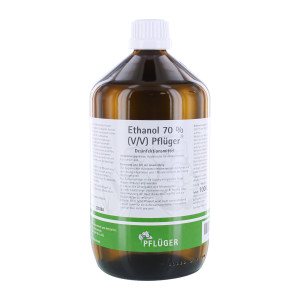 Handdesinfektion mit Ethanol 70 % (V/V)