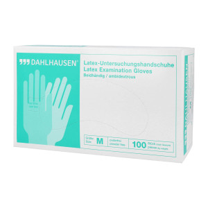 Latex Handschuhe ungepudert Größe M