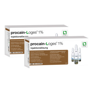 Procain Loges 1% Injektionslösung Ampullen