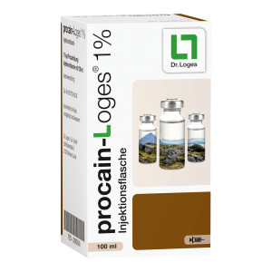 Procain Loges 1% Injektionsflasche