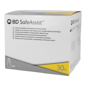 BD SafeAssist Sicherheits-Pen-Nadeln 30G 5 mm