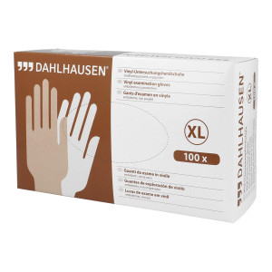 Vinyl Handschuhe ungepudert Größe XL