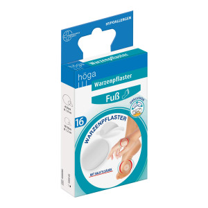 Höga Hühneraugenpflaster 2 x 7,5 cm Fuß