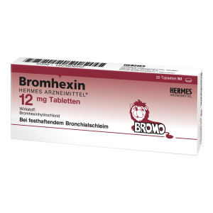 Bromhexin Hermes Arzneimittel 12 mg Tabletten