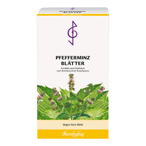 Pfefferminzblätter Tee