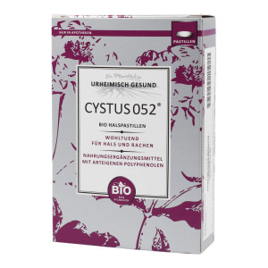 Cystus 052  Bio Halspastillen