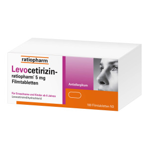 Levocetirizin-ratiopharm 5 mg Filmtabletten
