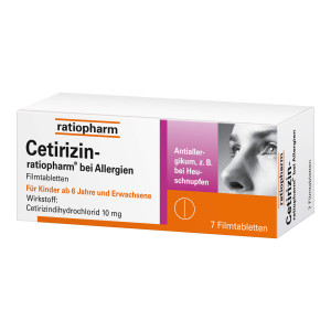 Cetirizin ratiopharm bei Allergien